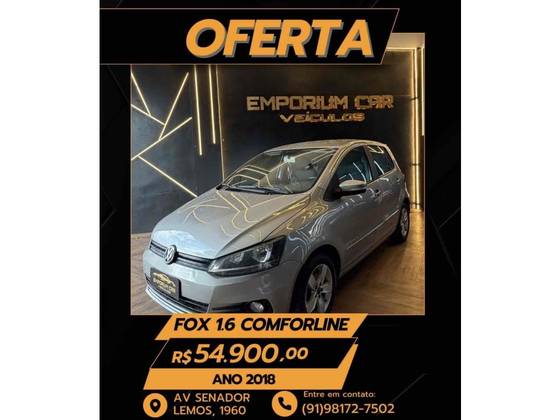 VOLKSWAGEN FOX 1.6 MSI COMFORTLINE 8V FLEX 4P MANUAL